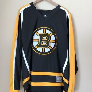 Tom Bergeron Bruins Jersey (L)